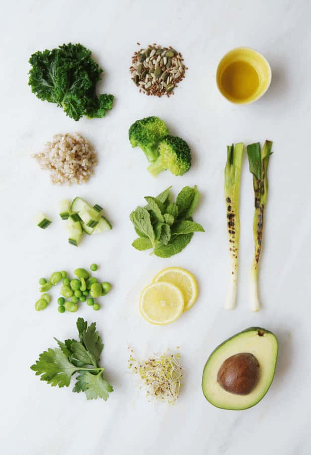 A Stunning Minimalist Food Plating Wallpaper