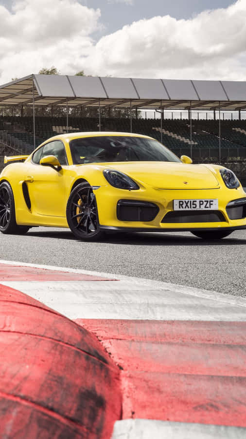 A Stunning Porsche Iphone Wallpaper Wallpaper