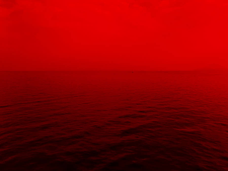 A Stunning View Of The Vibrant Red Sea Wallpaper