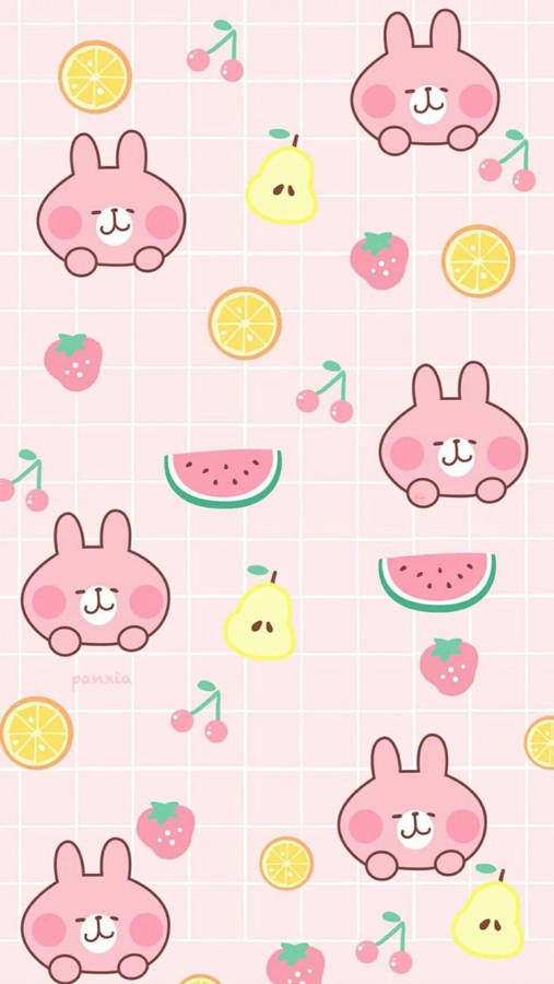 A Sweet And Adorable Kawaii Usagi Wallpaper