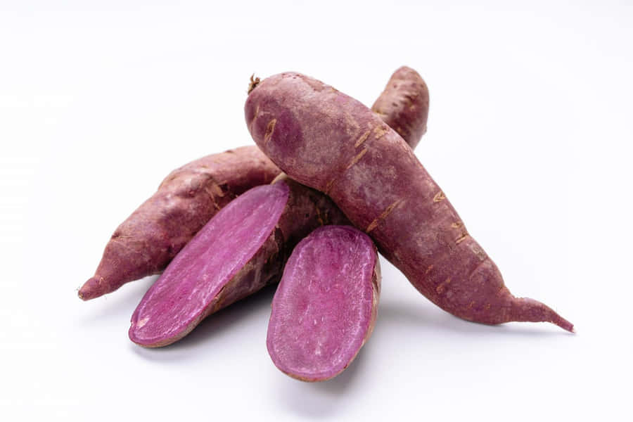 A Sweet Potato With A Surprise - Purple Sweet Potato Wallpaper