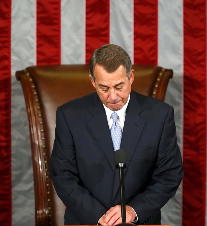 A Thoughtful Moment With John Boehner Wallpaper
