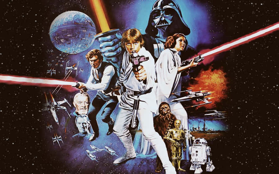 A Thrilling Adventure In A New Hope Wallpaper