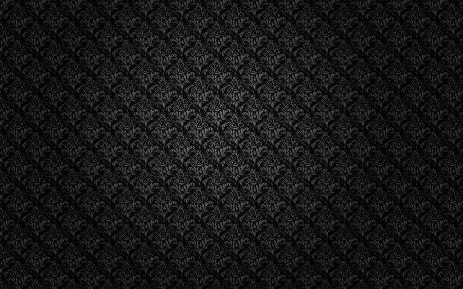 A Timeless Classic - Black Victorian Gothic Pattern Wallpaper