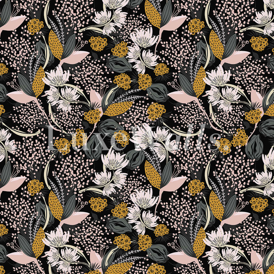 A Traditional Tribal Village Gathered Around Their Bonfire Wallpaper