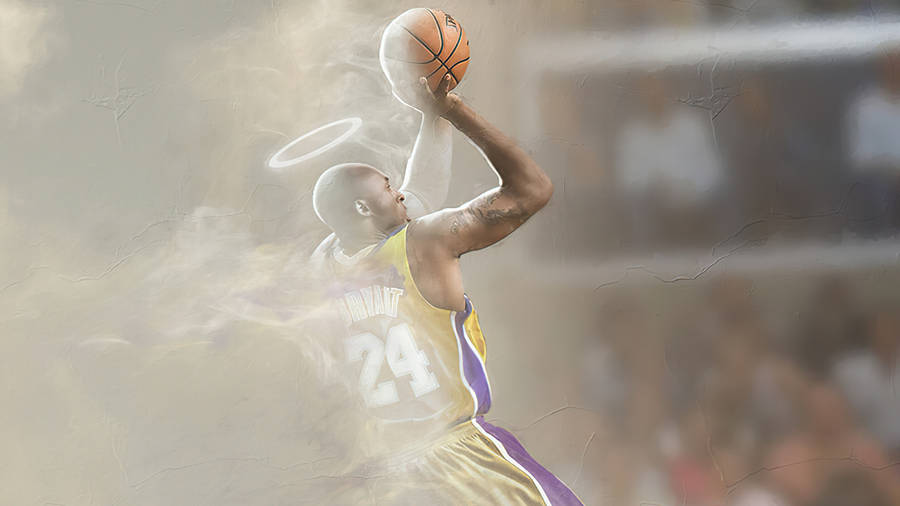 A Tribute To Kobe Bryant - The Black Mamba Wallpaper
