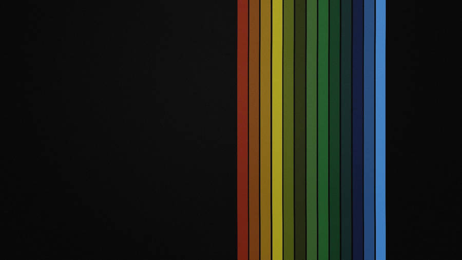A Unique Blend Of Colors Make The Perfect Rainbow. Wallpaper