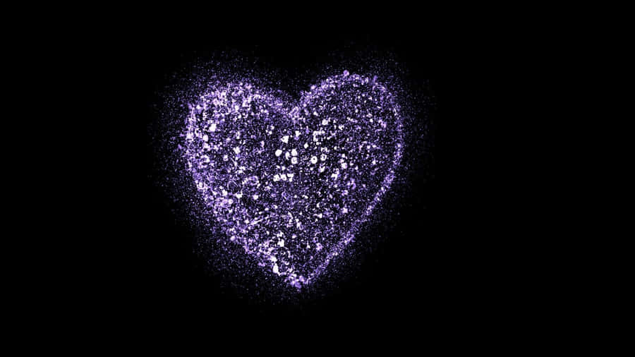 A Vibrant And Sparkling Splash Of Royal Purple. Wallpaper