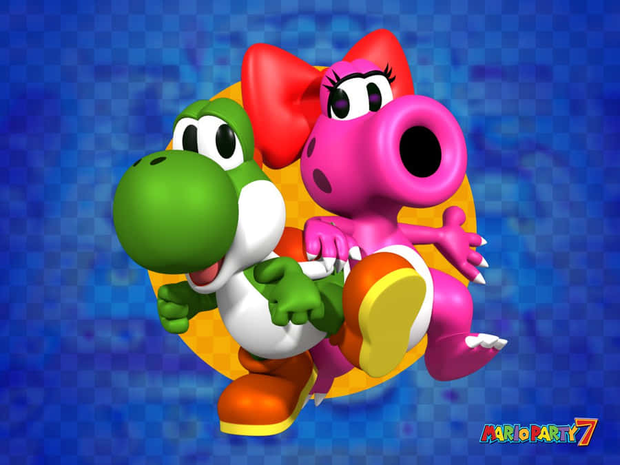 A Vibrant Birdo Artwork With Bold Colors Wallpaper