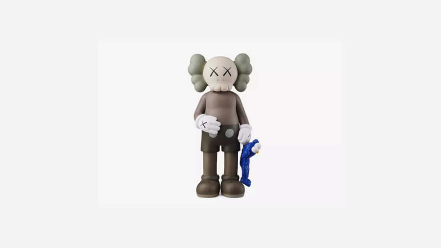 A Vibrant Collection Of Kaws Figures Wallpaper