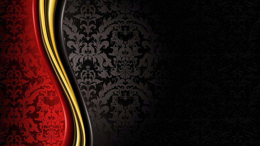 A Vibrant Contrast Of Cool Reds And Blacks Wallpaper