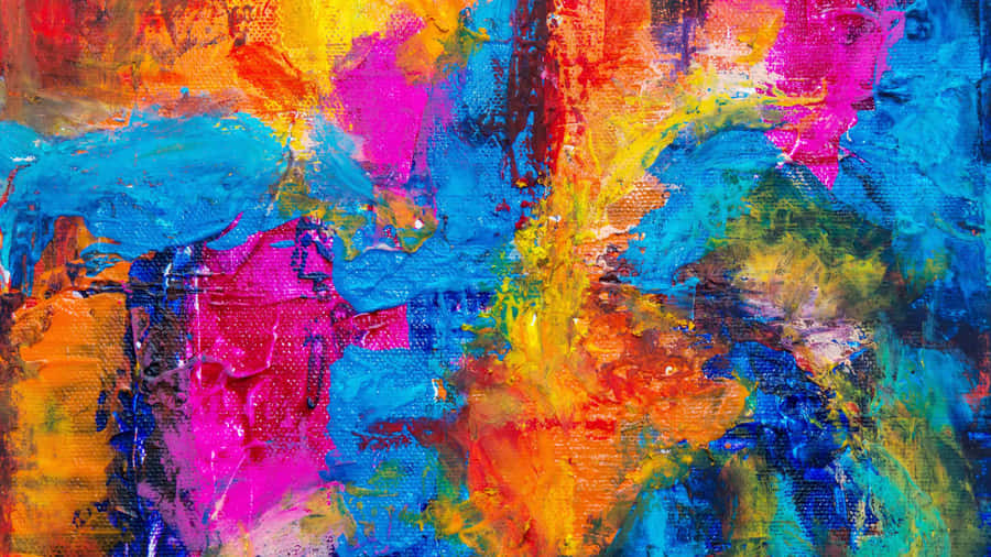 A Vibrant Explosion Of Colors Wallpaper
