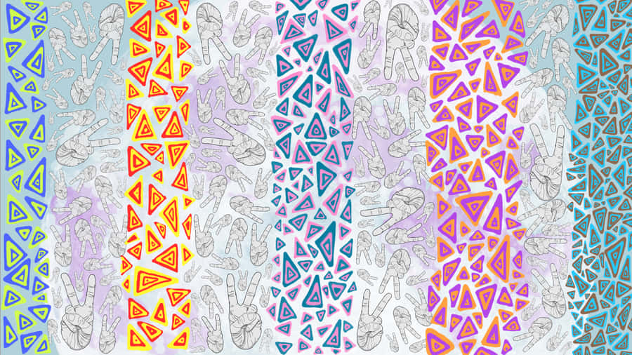 A Vibrant Tumblr Pattern Wallpaper For Your Desktop. Wallpaper