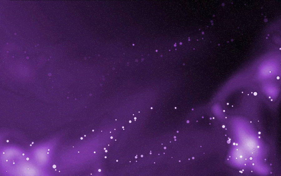 A View Of The Beautiful Cosmic Purple Aesthetic Wallpaper