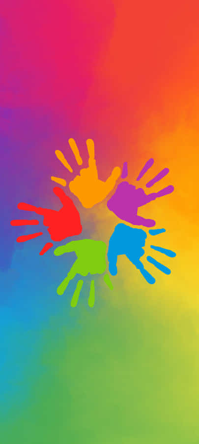 A Vintage Red Car Parked On A Scenic Dirt Road Lined With Trees. Wallpaper