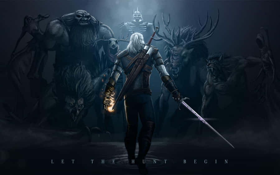 A Warrior On Horseback In The Witcher 3 Wild Hunt Wallpaper