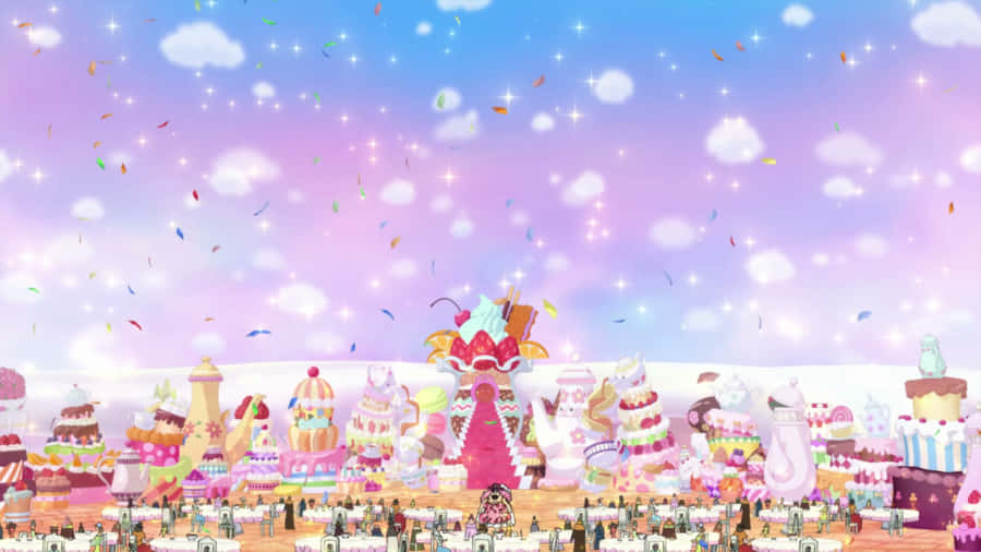 A Wee Hour At Whole Cake Island Wallpaper