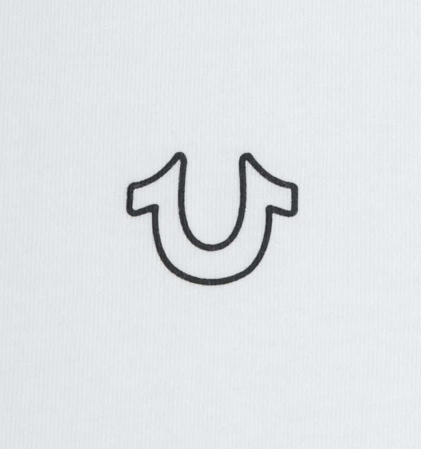 A White T-shirt With A U Logo On It Wallpaper