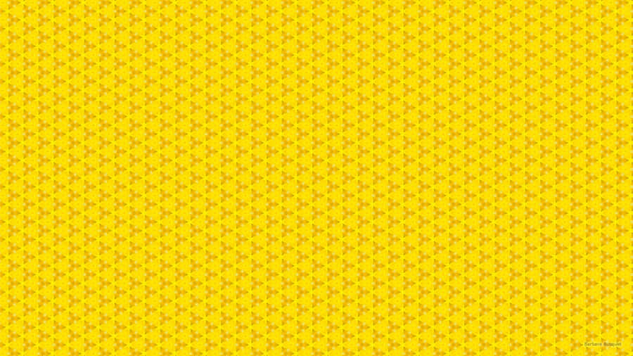 A Yellow Background With A Pattern Of Dots Wallpaper