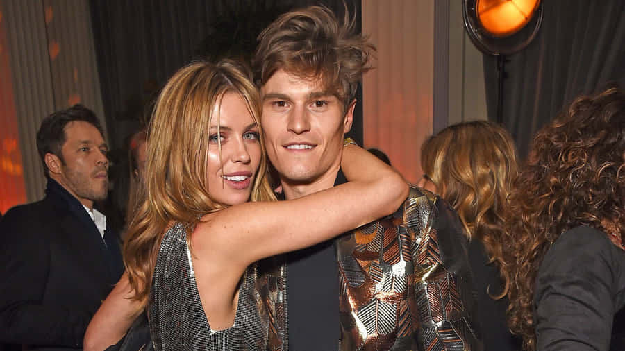 Abbey Clancy Shining In A Stunning Dress Wallpaper