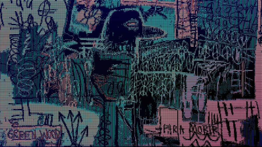 Abnormal Bird Art Wallpaper