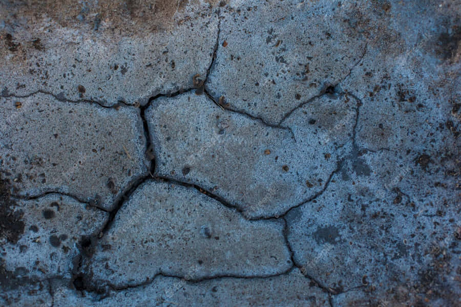Abnormal Cracks On Rocks Wallpaper