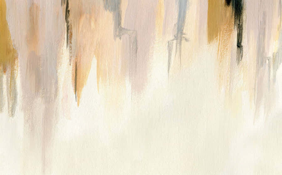 Abstract Beige Cream Artwork Wallpaper