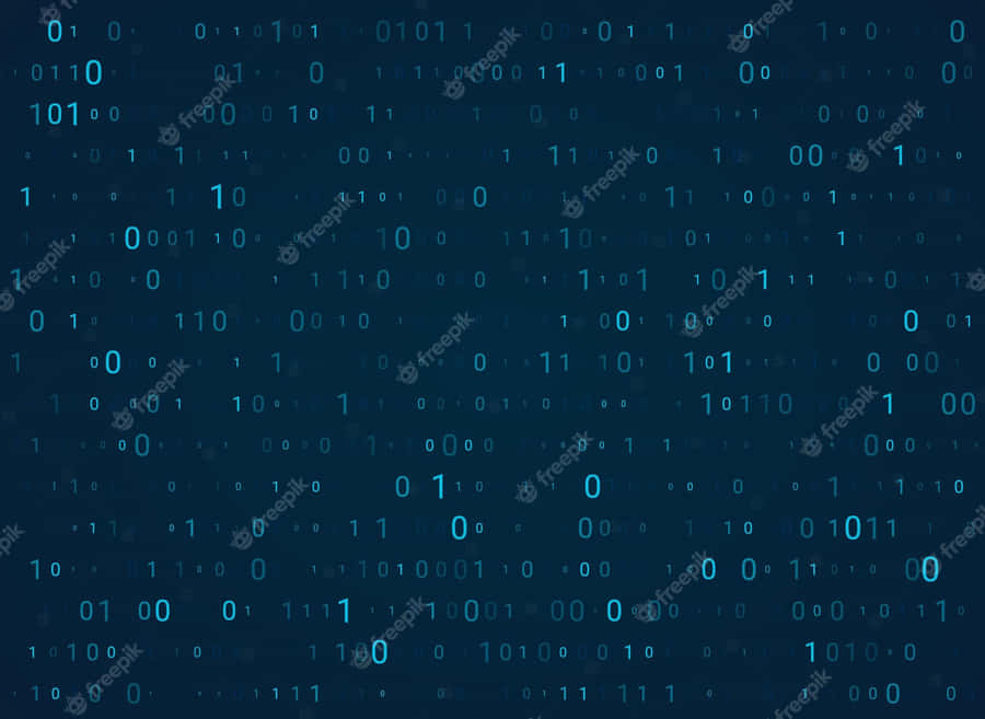 Abstract Binary Code Wallpaper Wallpaper