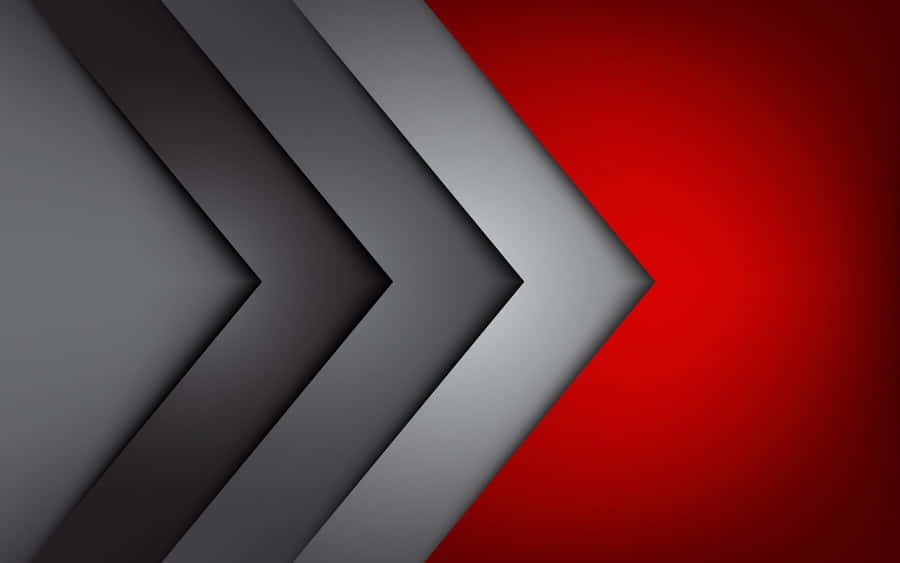 Abstract Black And Red Arrows Background Wallpaper