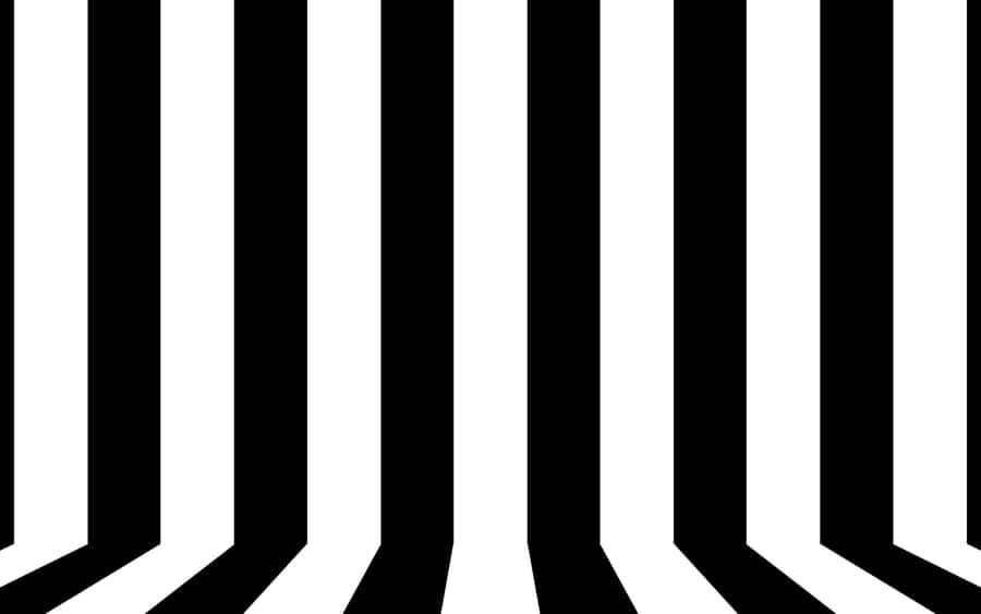 Abstract Black White Stripes Wallpaper