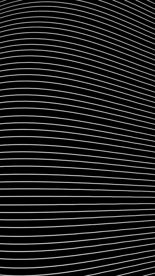 Abstract Blackand White Wavy Lines Wallpaper