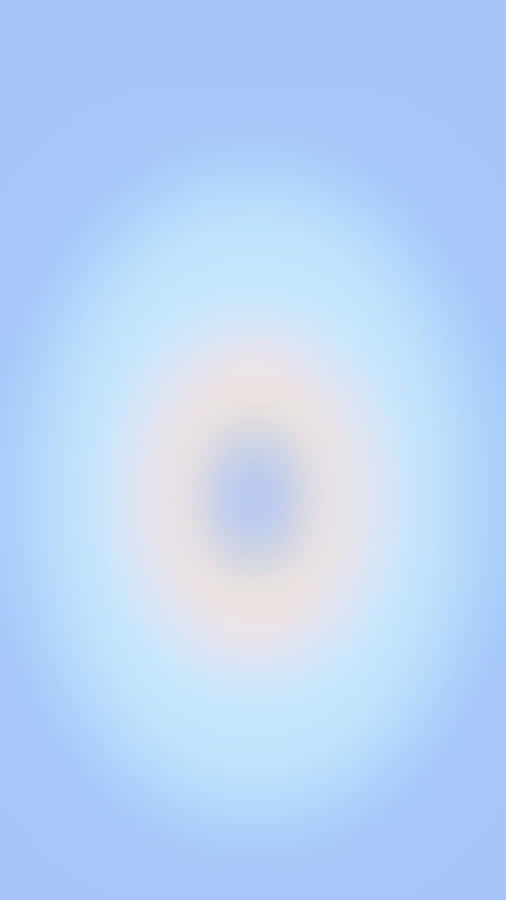 Abstract Blue Gradient Concentric Circles Wallpaper