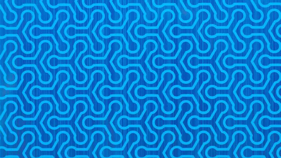 Abstract Blue Pattern Design Wallpaper