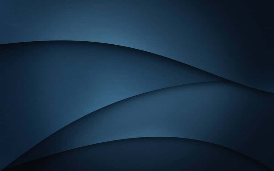 Abstract Blue Waves Background Wallpaper