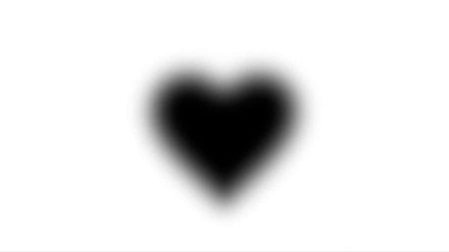 Abstract_ Blurred_ Heart_ Shape Wallpaper