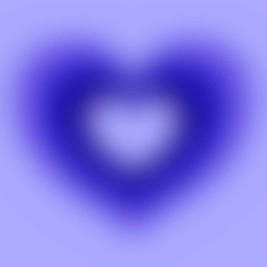 Abstract Blurry Heart Background Wallpaper