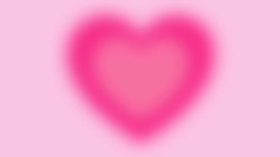 Abstract Blurry Heart Background.jpg Wallpaper