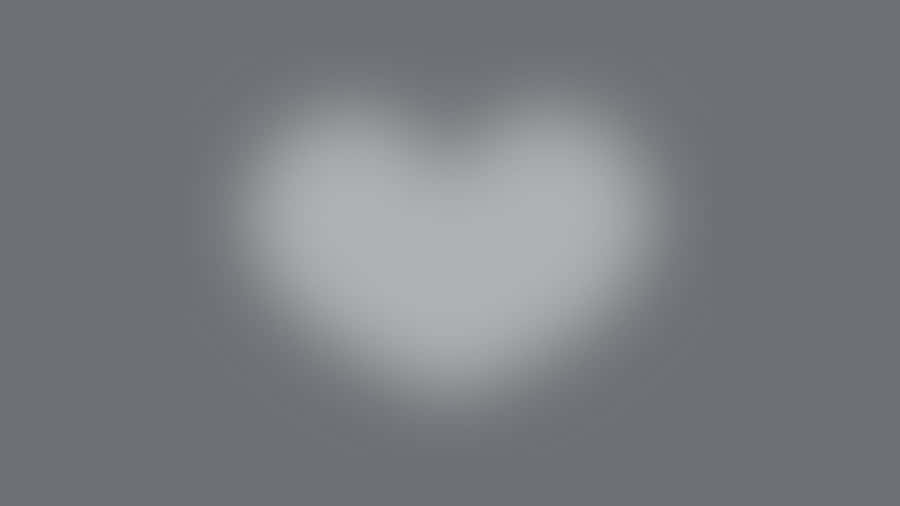 Abstract Blurry Heart Shape Wallpaper