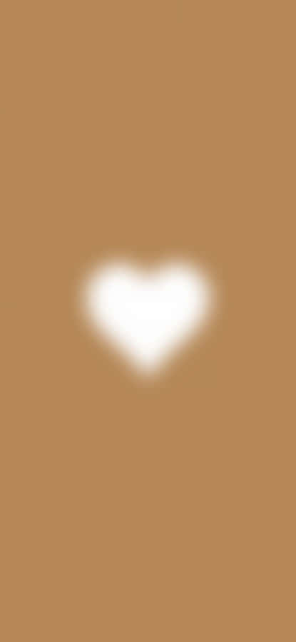 Abstract Blurry Heart Shaped Light Wallpaper