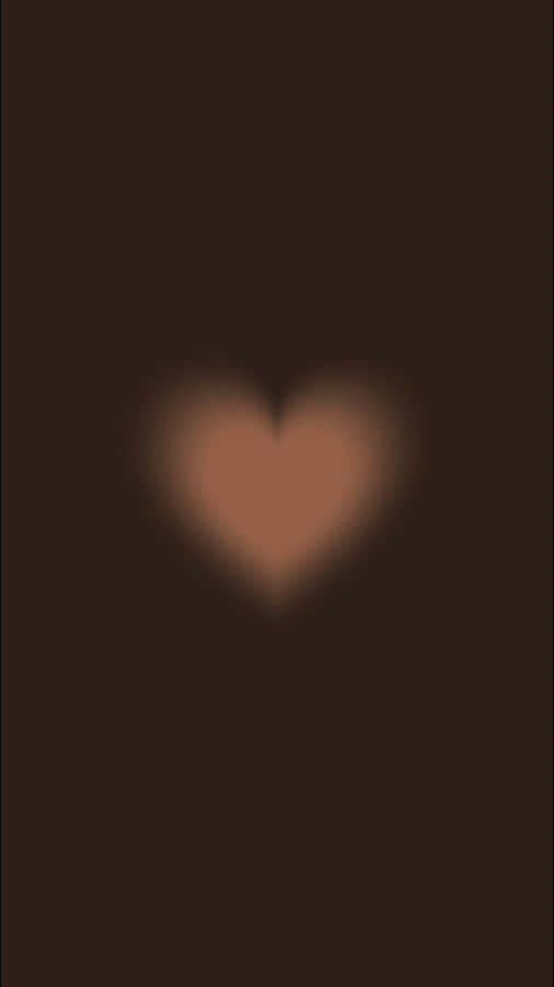 Abstract Blurry Heart Shaped Light Wallpaper