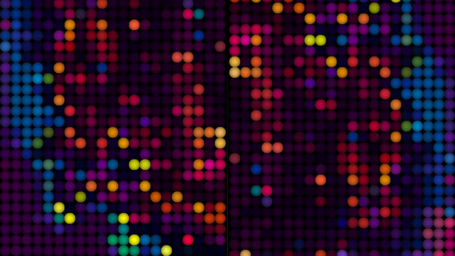 Abstract Bokeh Dots Background Wallpaper