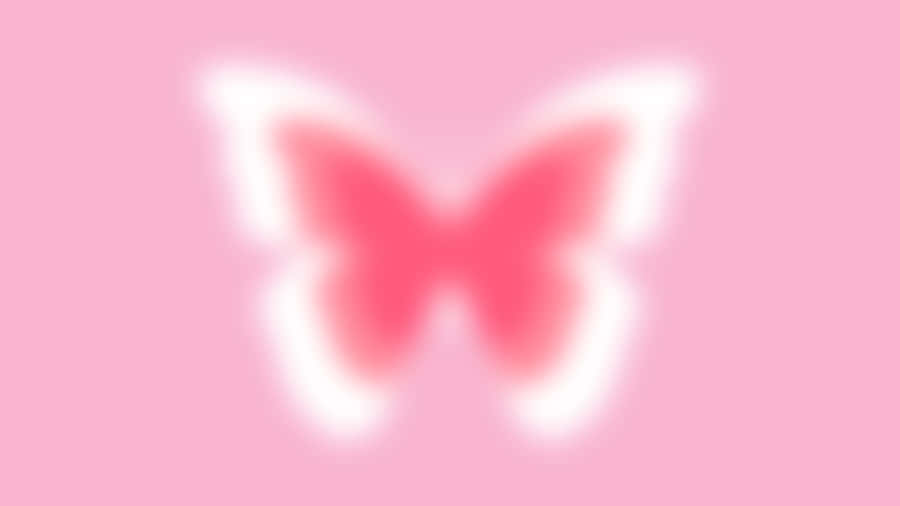 Abstract Butterfly Illusion Wallpaper