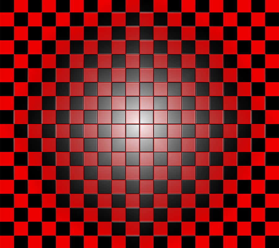 Abstract Checkers Board Pattern Wallpaper