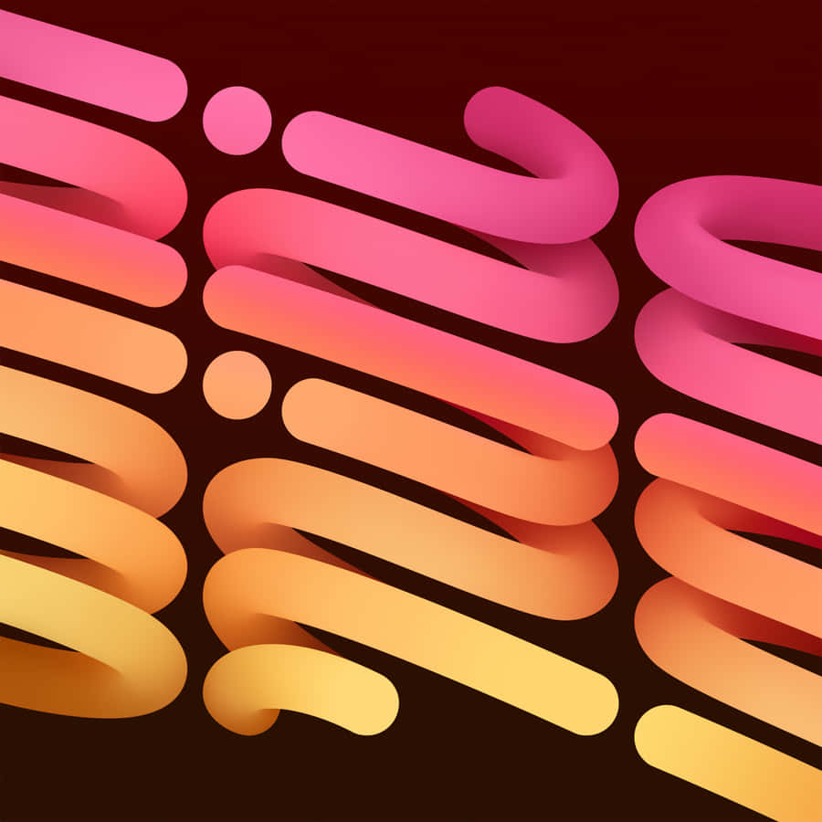 Abstract Color Wavesi Pad Wallpaper Wallpaper