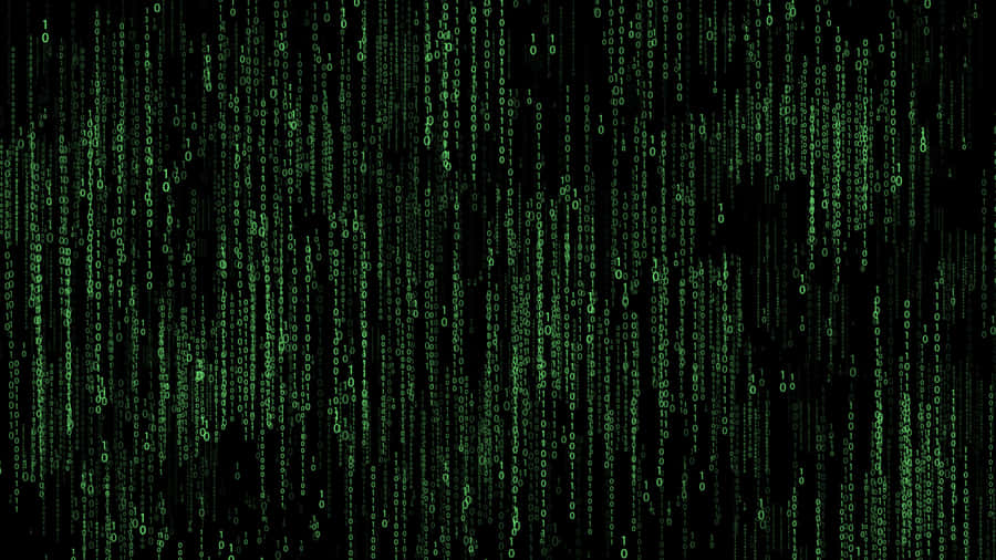 Abstract Digital Binary Data Wallpaper