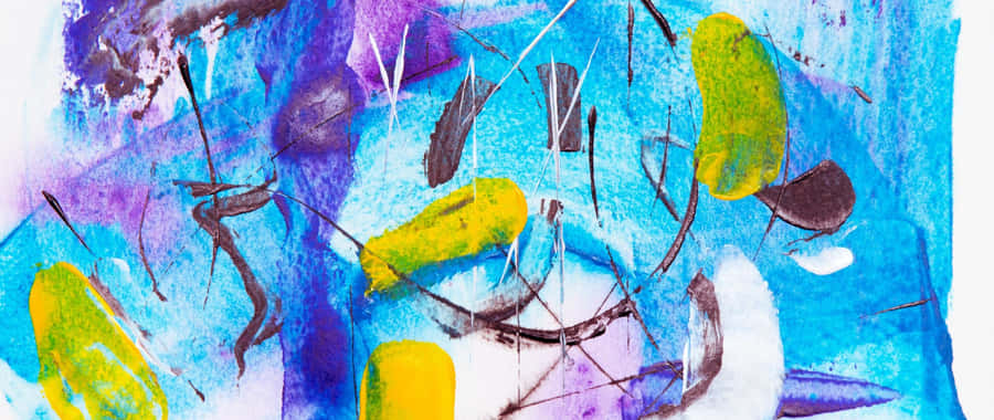 Abstract Expressionism Art Wallpaper