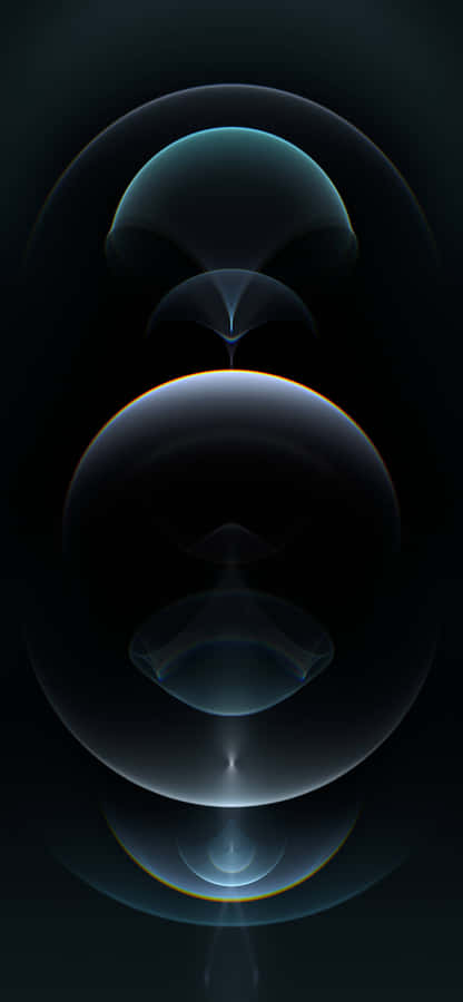 Abstract Glowing Spheres Wallpaper Wallpaper