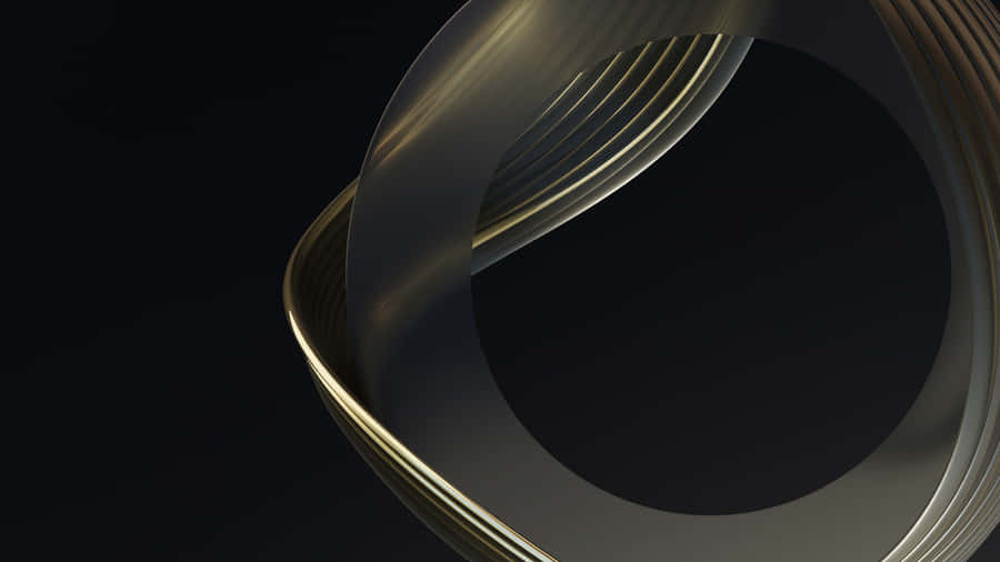 Abstract_ Golden_ Spiral Wallpaper