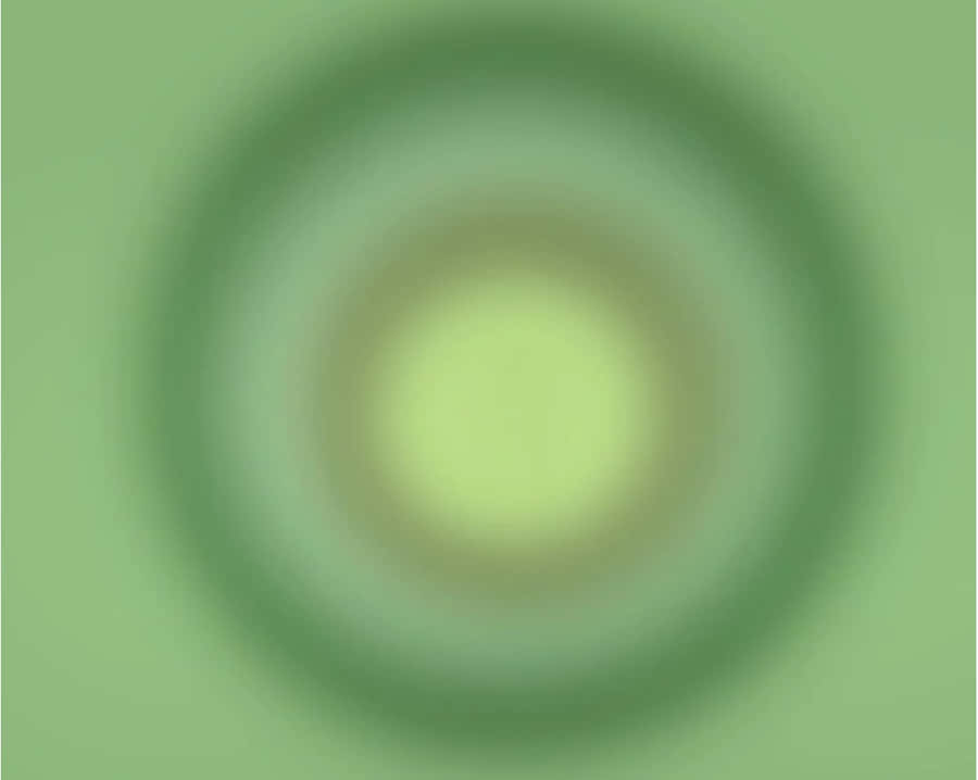 Abstract Green Circles Background Wallpaper