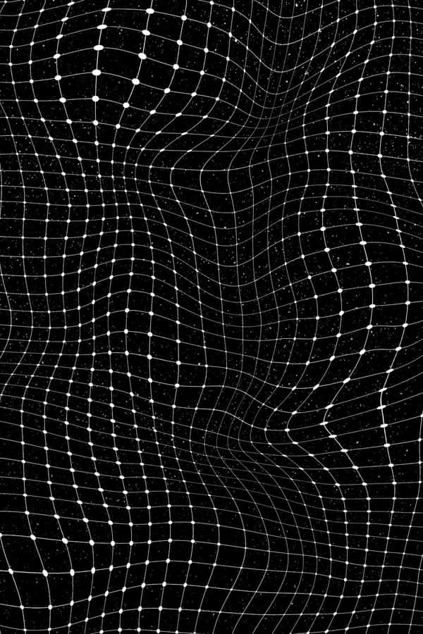Abstract Grid Distortion Wallpaper